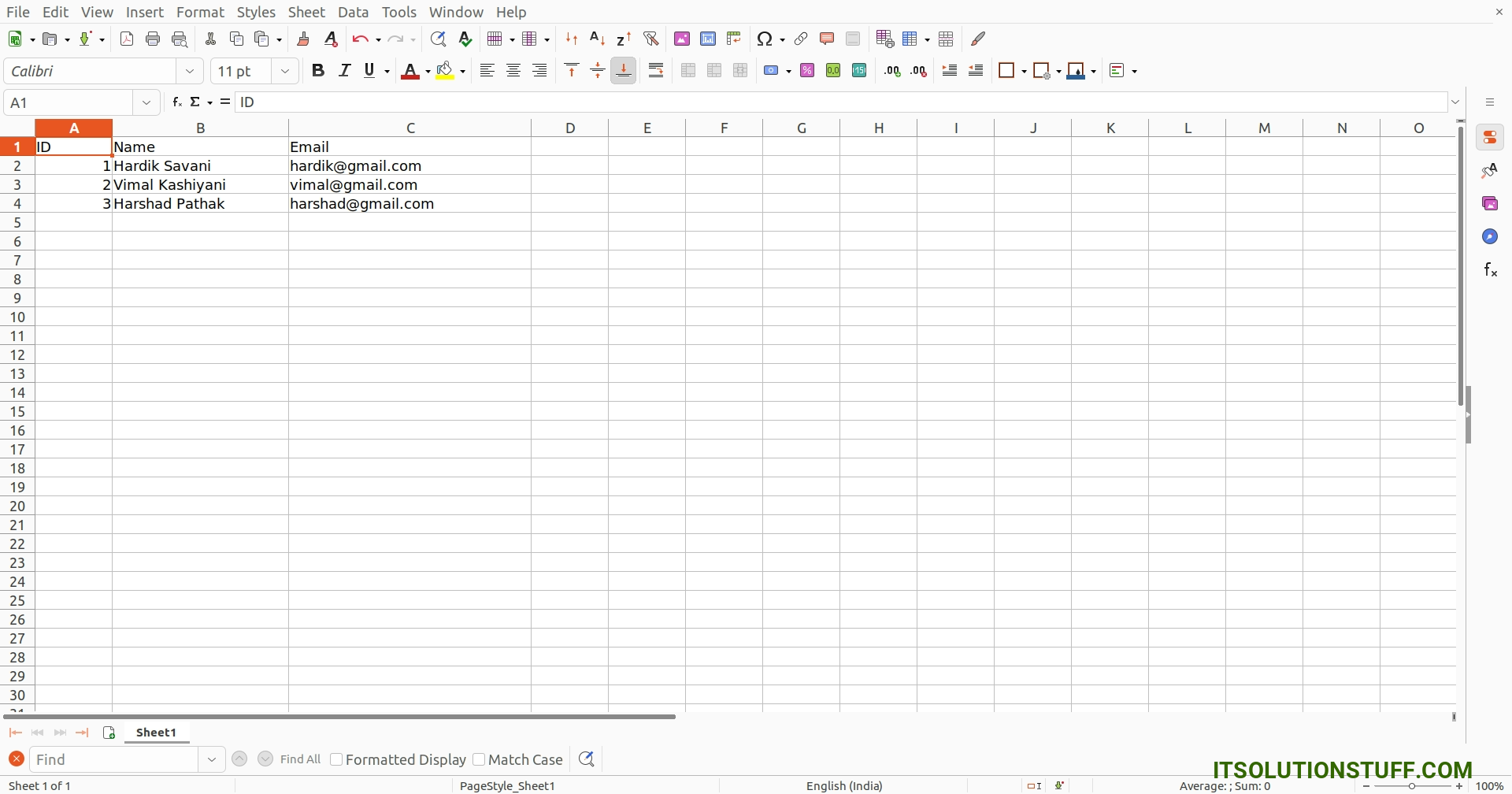 Python Openpyxl Create Excel File Example ItSolutionStuff