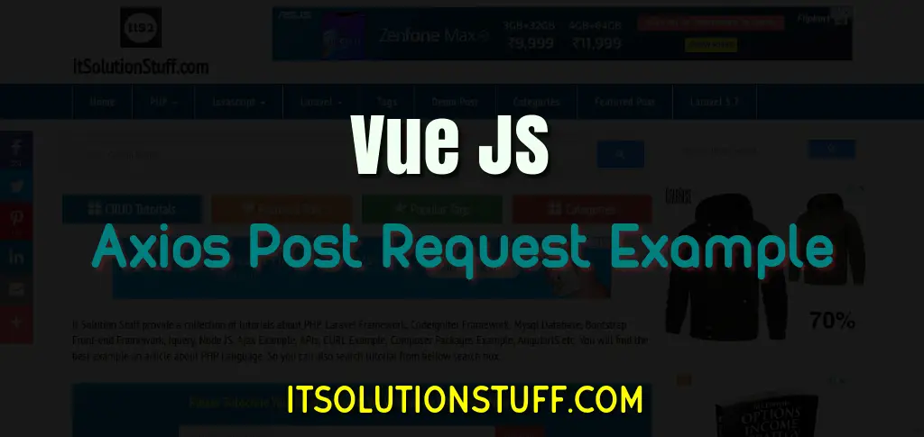 Vue Axios Post Request Example Tutorial ItSolutionStuff